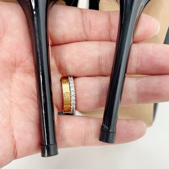 Jimmy Choo Patent Leather Bing 100 Heels - Picture 9 of 10